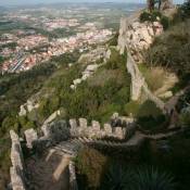 Sintra from the Castle